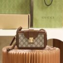 614368 Gucci 饰搭扣迷你手袋 Gucci男士迷你手拿斜挎包