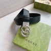 1660088217817193.jpg 627055 Gucci 双G带扣双面腰带 GG Marmont系列黑色男士皮带 银扣
