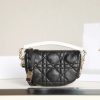 1660444249796667.jpg M7200 迪奥 VIBE HOBO 手袋小号 羊皮藤格纹饺子包 黑色