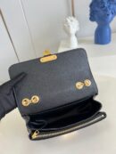 M46200 LV MARCEAU 手袋 2022新款 LV压纹牛皮链条包 黑色