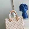 M20919 LV SPEEDY BANDOULIERE 25 手袋 LV枕头包 2022新款 白色