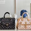M20852 LV SPEEDY BANDOULIERE 25 手袋 LV枕头包 2022新款 黑色