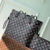 M46137 LV NEVERFULL 中号手袋 2022新款 LV购物袋子母包 黑色