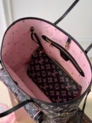 M46137 LV NEVERFULL 中号手袋 2022新款 LV购物袋子母包 黑色