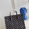 M46154 LV OnTheGo MM手袋 2022新款 LV托特包 黑色