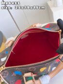 M46433 LV x YK SPEEDY BANDOULIèRE 25 手袋 草间弥生合作系列枕头包