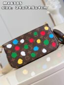M46385 LV x YK MULTI POCHETTE ACCESSOIRES 手袋 LV草间弥生系列五合一