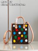 M81867 LV x YK PETIT SAC PLAT 手袋 LV2023新款草间弥生系列女包