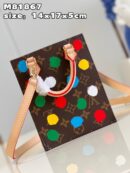 M81867 LV x YK PETIT SAC PLAT 手袋 LV2023新款草间弥生系列女包