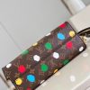M46380 LV x YK ONTHEGO 小号手袋 LV2023新款草间弥生系列托特包