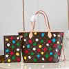 1676689261892367.jpg M46381 LV x YK NEVERFULL 中号手袋 LV2023新款草间弥生系列购物袋
