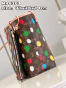 M46381 LV x YK NEVERFULL 中号手袋 LV2023新款草间弥生系列购物袋