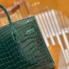 1676722ad767a45.jpg 爱马仕 Birkin 铂金包 松柏绿 一级皮 尼罗鳄鱼皮 臻品级别 金扣 30cm