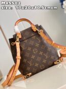 M45502 LV MONTSOURIS BB 双肩包 Monogram 帆布女士背包