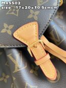 M45502 LV MONTSOURIS BB 双肩包 Monogram 帆布女士背包