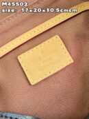 M45502 LV MONTSOURIS BB 双肩包 Monogram 帆布女士背包