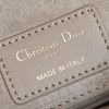 M0613 迪奥Dior Lady D-Joy 小号手袋横版戴妃包 羊皮革藤格纹 杏色