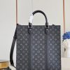 M46452 LV SAC PLAT 手袋 LV Monogram Eclipse 涂层帆布手提单肩公文包