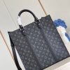 M46452 LV SAC PLAT 手袋 LV Monogram Eclipse 涂层帆布手提单肩公文包