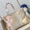 N40471 LV Nautical 系列 NEVERFULL 中号手袋 LV航海印花购物袋