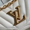 M20988 LV NEW WAVE 小号链条包 绗缝牛皮单肩斜挎包 白色