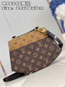 M46548 LV Tilsitt 手袋 翻盖S-lock 锁扣拼色扇形包