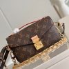 M46279 LV POCHETTE METIS EAST WEST 手袋 Monogram 帆布小号链条包 邮差包
