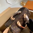 M41109 LV Speedy 25 手袋（无肩带）Monogram 涂层帆布 LV枕头包