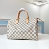 1682390419421922.jpg N41370 LV Speedy 30 手袋(无肩带)Damier Azur 涂层帆布 LV枕头包