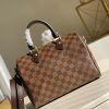 1682471343174862.jpg N41367 LV Speedy 30 手袋(配肩带)Damier Ebene 涂层帆布枕头包