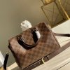1682471389134294.jpg N41367 LV Speedy 30 手袋(配肩带)Damier Ebene 涂层帆布枕头包