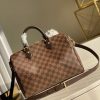 1682471664171987.jpg N41368 LV Speedy 25 手袋(配肩带)Damier Ebene 涂层帆布枕头包
