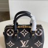 1682474046651632.jpg M58947 LV SPEEDY BANDOULIERE 25 手袋 压纹粒面牛皮革枕头包