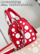 M46411 LV x YK SPEEDY BANDOULIERE 20 手袋 草间弥生合作系列枕头包