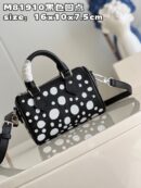 M81910 LV x YK NANO SPEEDY 手袋 草间弥生合作系列枕头包