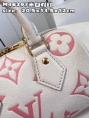 M46397 LV SPEEDY BANDOULIERE 20 手袋 Monogram 花卉图案枕头包