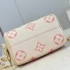 M46397 LV SPEEDY BANDOULIERE 20 手袋 Monogram 花卉图案枕头包