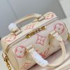 M46397 LV SPEEDY BANDOULIERE 20 手袋 Monogram 花卉图案枕头包