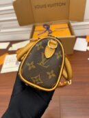 M81085 LV NANO SPEEDY 手袋 Monogram 涂层帆布mini枕头包