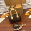 1682557984880092.jpg M46234 LV SPEEDY BANDOULIERE 20手袋 Monogram 涂层帆布枕头包 黑色背带