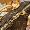 1682558328529647.jpg M46222 LV SPEEDY BANDOULIERE 20手袋 Monogram 涂层帆布枕头包 粉色背带