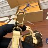 1682558420170409.jpg M46222 LV SPEEDY BANDOULIERE 20手袋 Monogram 涂层帆布枕头包 粉色背带