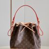M40818 LV Petit Noe NM 手袋 Monogram 涂层帆布水桶包 中号