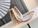 N41220 LV Noe BB 手袋 Damier Azur 涂层帆布水桶包