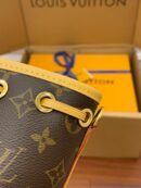 M81266 LV NANO NOE 手袋 Monogram 涂层帆布mini水桶包
