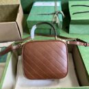 744434 古驰Gucci Blondie系列手提包 Gucci相机包 棕色
