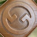 744434 古驰Gucci Blondie系列手提包 Gucci相机包 棕色