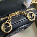 744434 古驰Gucci Blondie系列手提包 古驰2023年新款相机包 黑色