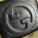 744434 古驰Gucci Blondie系列手提包 古驰2023年新款相机包 黑色