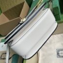 735101 Gucci Blondie系列手提包 圆形互扣式双单间手提包 白色
